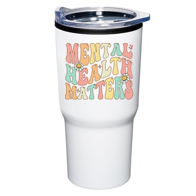 Groovy Mental Health Matters Human Brain Illness Awareness Tumbler
