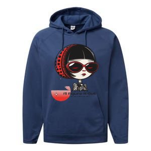 Gothedgy Muse ILl Figure It Out Performance Fleece Hoodie