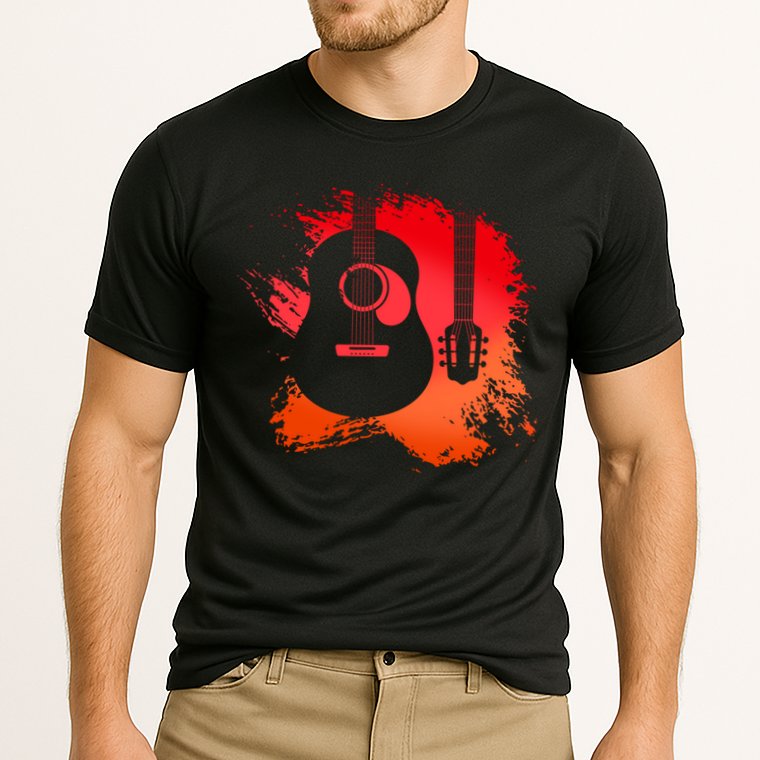 Guitar Musical Instrument Bassist Guitarist Great Gift Cooling Performance Crew T-Shirt