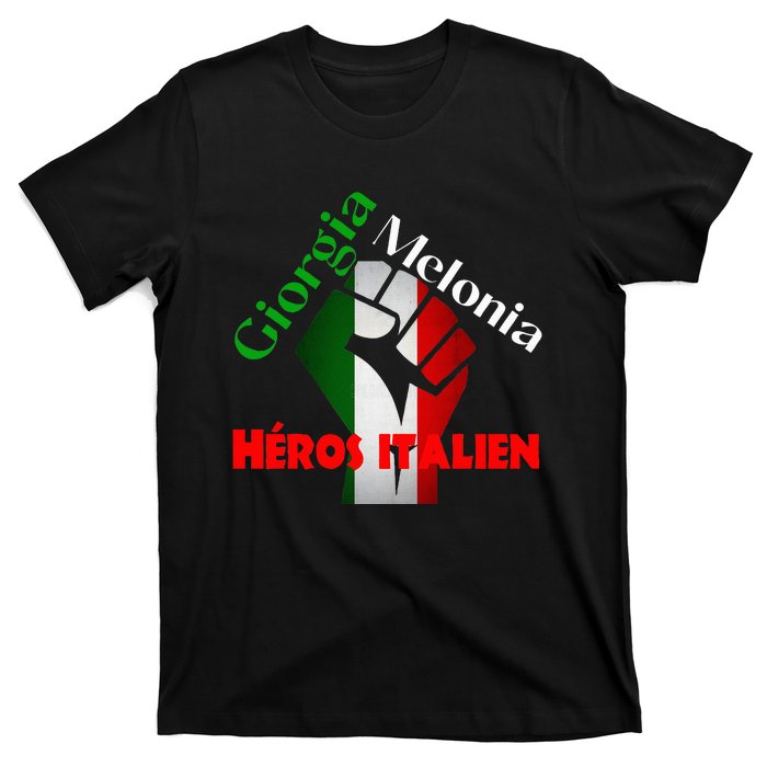 Georgia Meloni Italian Hero T-Shirt