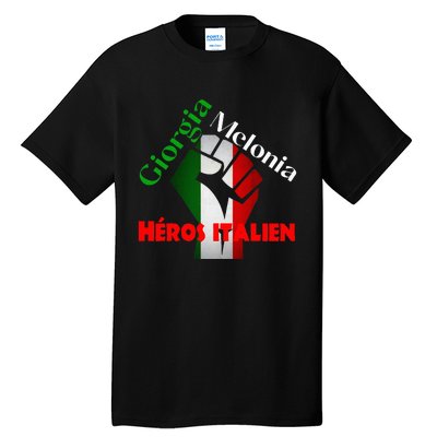 Georgia Meloni Italian Hero Tall T-Shirt