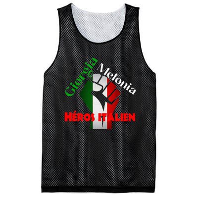 Georgia Meloni Italian Hero Mesh Reversible Basketball Jersey Tank