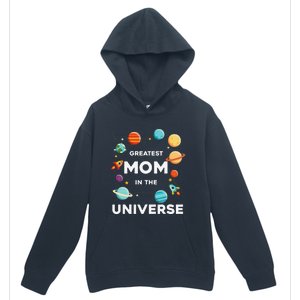 Greatest Mom In The Universe Mother's Day Urban Pullover Hoodie