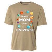 Greatest Mom In The Universe Mother's Day Cooling Performance Crew T-Shirt