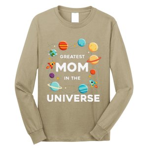 Greatest Mom In The Universe Mother's Day Long Sleeve Shirt