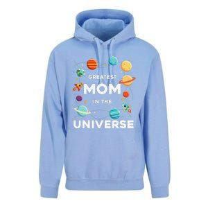 Greatest Mom In The Universe Mother's Day Unisex Surf Hoodie