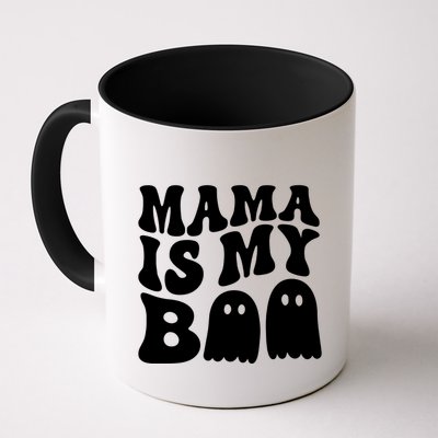 Groovy Mama Is My Boo Ghost Halloween Costume Mug
