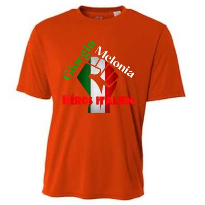 Georgia Meloni Italian Hero Cooling Performance Crew T-Shirt