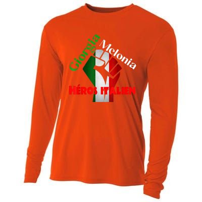 Georgia Meloni Italian Hero Cooling Performance Long Sleeve Crew