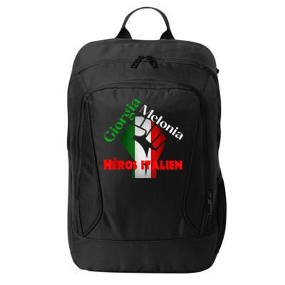 Georgia Meloni Italian Hero City Backpack