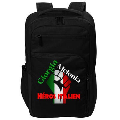 Georgia Meloni Italian Hero Impact Tech Backpack