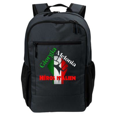 Georgia Meloni Italian Hero Daily Commute Backpack