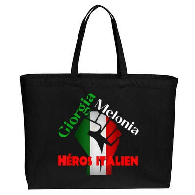 Georgia Meloni Italian Hero Cotton Canvas Jumbo Tote