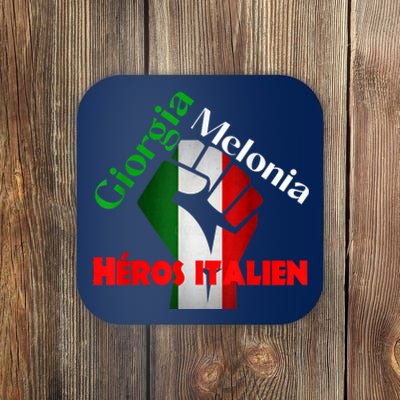 Georgia Meloni Italian Hero Coaster