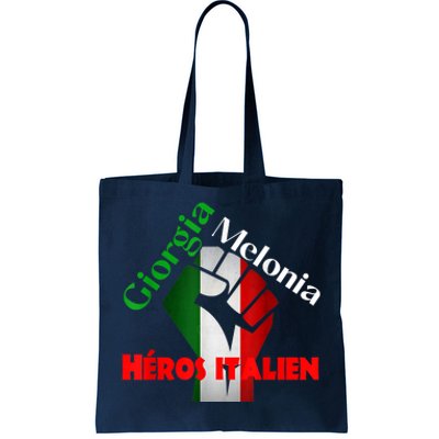 Georgia Meloni Italian Hero Tote Bag