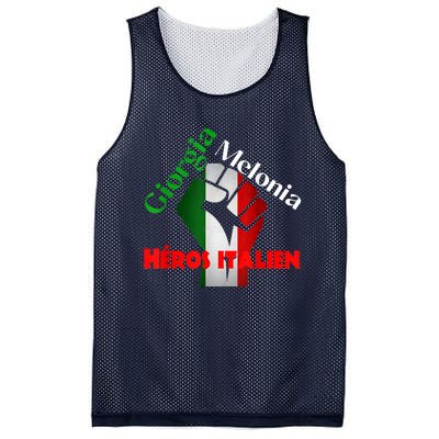 Georgia Meloni Italian Hero Mesh Reversible Basketball Jersey Tank