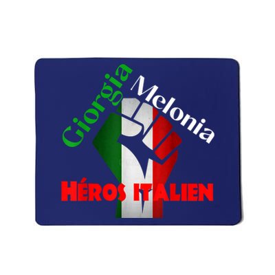 Georgia Meloni Italian Hero Mousepad