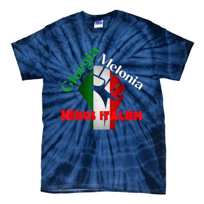 Georgia Meloni Italian Hero Tie-Dye T-Shirt