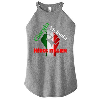 Georgia Meloni Italian Hero Women's Perfect Tri Rocker Tank