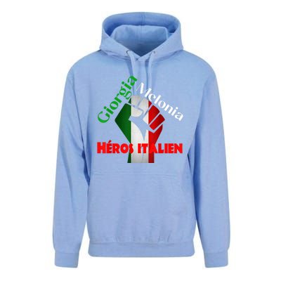 Georgia Meloni Italian Hero Unisex Surf Hoodie