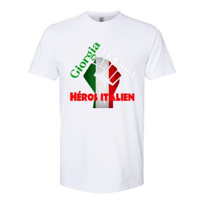 Georgia Meloni Italian Hero Softstyle CVC T-Shirt