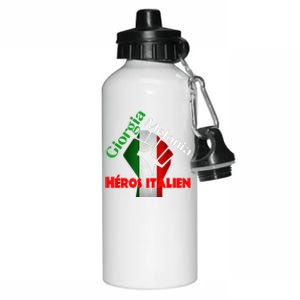 Georgia Meloni Italian Hero Aluminum Water Bottle