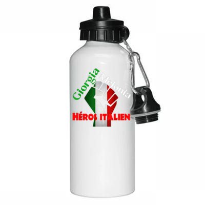 Georgia Meloni Italian Hero Aluminum Water Bottle