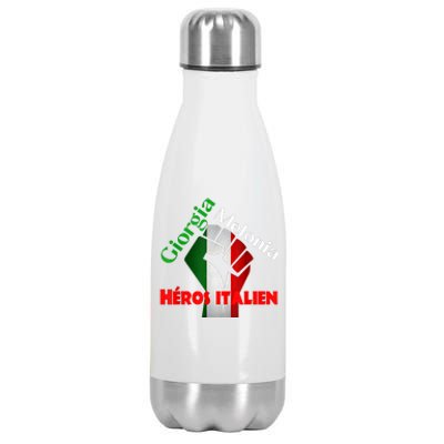 Georgia Meloni Italian Hero Stainless Steel Insulated Water Bottle