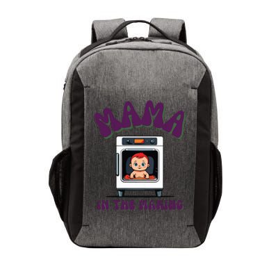 Groovy Mama In The Making For Pregnant Parent Baby Reveal Vector Backpack