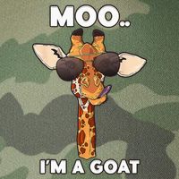Giraffe Moo Im A Goat Farm Zoo Animal Giraffe Lover Legacy Tie Dye Trucker Hat