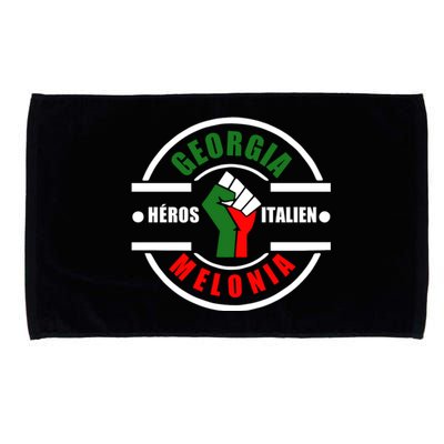 Georgia Meloni Italian Hero Microfiber Hand Towel