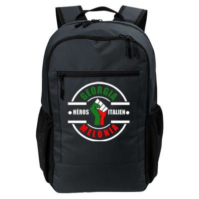 Georgia Meloni Italian Hero Daily Commute Backpack