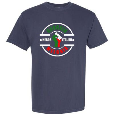 Georgia Meloni Italian Hero Garment-Dyed Heavyweight T-Shirt