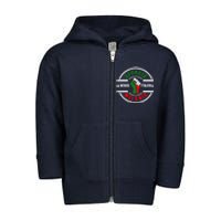 Georgia Meloni Italian Hero Toddler Zip Fleece Hoodie