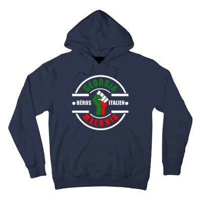 Georgia Meloni Italian Hero Hoodie