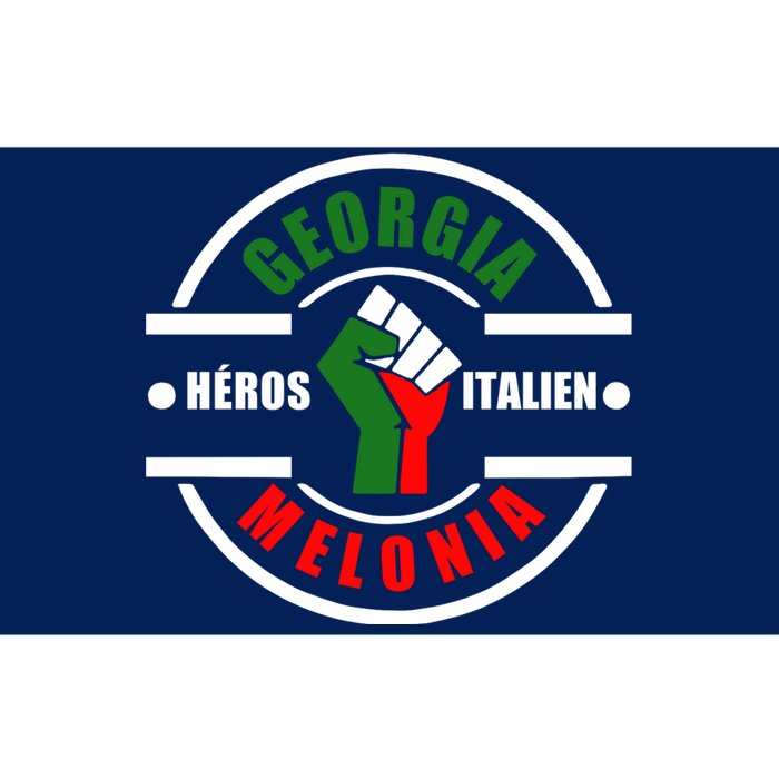 Georgia Meloni Italian Hero Bumper Sticker