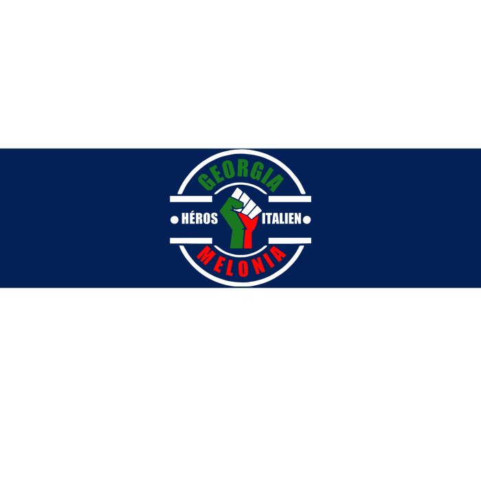 Georgia Meloni Italian Hero Bumper Sticker