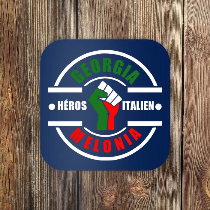 Georgia Meloni Italian Hero Coaster