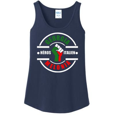 Georgia Meloni Italian Hero Ladies Essential Tank