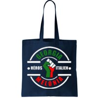 Georgia Meloni Italian Hero Tote Bag