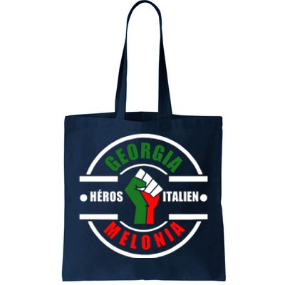 Georgia Meloni Italian Hero Tote Bag