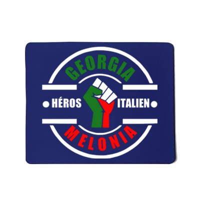 Georgia Meloni Italian Hero Mousepad