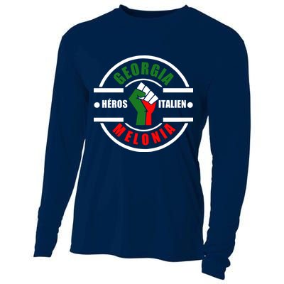 Georgia Meloni Italian Hero Cooling Performance Long Sleeve Crew