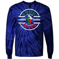 Georgia Meloni Italian Hero Tie-Dye Long Sleeve Shirt