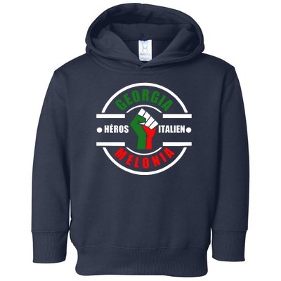 Georgia Meloni Italian Hero Toddler Hoodie