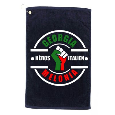 Georgia Meloni Italian Hero Platinum Collection Golf Towel