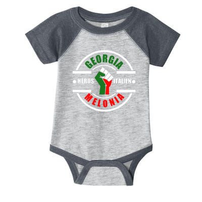 Georgia Meloni Italian Hero Infant Baby Jersey Bodysuit