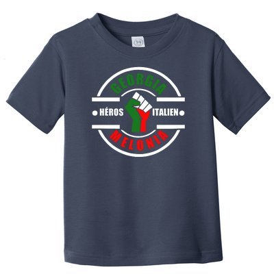 Georgia Meloni Italian Hero Toddler T-Shirt