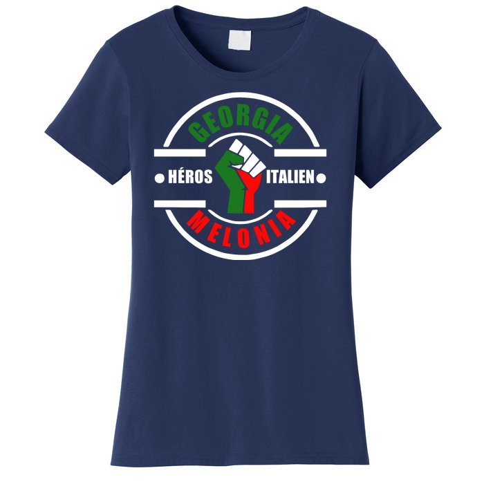 Georgia Meloni Italian Hero Women's T-Shirt