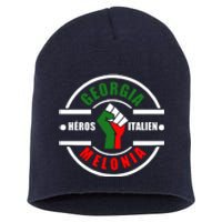 Georgia Meloni Italian Hero Short Acrylic Beanie